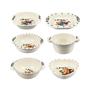 Cuenco <span class=keywords><strong>de</strong></span> melamina para niños, tazón <span class=keywords><strong>de</strong></span> servicio <span class=keywords><strong>de</strong></span> plástico con diseño personalizado, OEM - Product Image 1