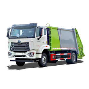 รถบรรทุกซิโนทรัค HOWO 4X2 290 แรงม้า พวงมาลัยขวา 14 ลูกบาศก์เมตร 10 ตัน รถบรรทุกเก็บขยะ รถบดอัดขยะ - Product Image 1