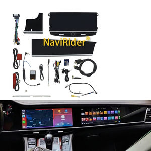 เครื่องเล่นวิดีโอมัลติมีเดียสำหรับ Panamera 970 ปี 2010-2016 หน้าจอคู่ขนาด 12.3 นิ้ว ระบบ Android Qualcomm CarPlay GPS สำหรับแผงหน้าปัดรถยนต์ รับประกัน 1 ปี - Product Image 1