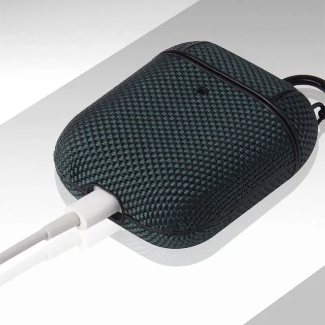 Earphone Case for Airpods 2 1 3 Cover Earbuds Sleeve for Apple Airpods Pro 2 3 1 Case Protection Shell Canvas Capa With Hook