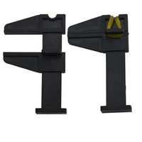 Pince à ongles de 4,3*6,8 cm, support pour gel d'ongles, clips de fixation pour manucure, kit de maintien, pince à ongles en forme de C, pointe d'ongle TM05