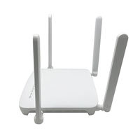 F680L ONU WiFi de Doble Banda XPON ONT 4GE + 1POTS Módem de Fibra Óptica Gigabit GPON/EPON de Modo Dual para Solución FTTH