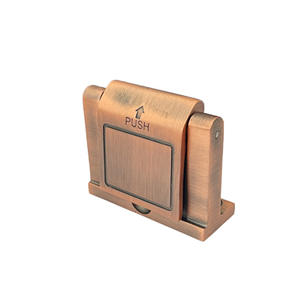 Loquet de porte intérieur antivol en acier inoxydable 304 pour salle de bain et chambre d'hôtel, avec système de verrouillage inversé, durable - Product Image 2