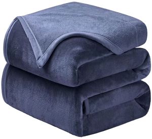 Couverture polaire en flanelle ultra douce et légère, personnalisable avec logo, pour canapé-lit, technique de tricotage, pour la décoration intérieure - Vente en gros - Product Image 1