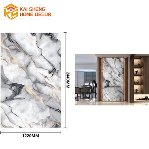 Bán buôn tùy biến UV PVC tấm đá cẩm thạch linh hoạt tường trang trí Bảng điều khiển cho biệt thự phòng ngủ phòng tắm tường bảng trong nhà - Product Image 4