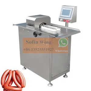 Automatic Sausage Filling Twisting Machine Sausage Wire Binding Machine Sausage tying Making Machine