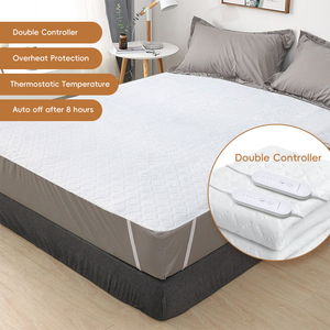 140x160cm Electric Blanket <strong>for</strong> Double <strong>Bed</strong>, Fast Heating with <strong>Controller</strong>, Overheat Protection &amp; Timer Shut-off - Product Image 2