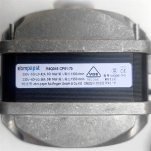 Ventilateur de refroidissement de moteur de réfrigérateur ebmpapst M4Q045-CF01-75 230V AC 60/58W 0.42/0.36A 50/60HZ 1300/1550RPM IP20 M4Q045-CF - Product Image 6