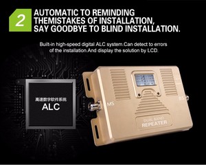 Répéteur de signal double bande haute puissance ATNJ adapté aux fréquences 900 et 2100 MHz pour 2G/3G avec écran LCD - Product Image 4