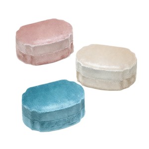 Velvet Rectangle Simple Travel <b>Ring</b> Box Custom Logo Portable Mini Jewelry Organizer <b>Storage</b> Case for <b>Rings</b> - Product Image 5