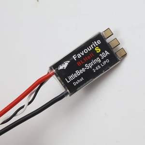 Little Bee Mini <b>Racing</b> <b>Drone</b> with LED Lights Bleheli-S Brushless ESC 20A 30A Remote Control Fixed Wing - Product Image 1