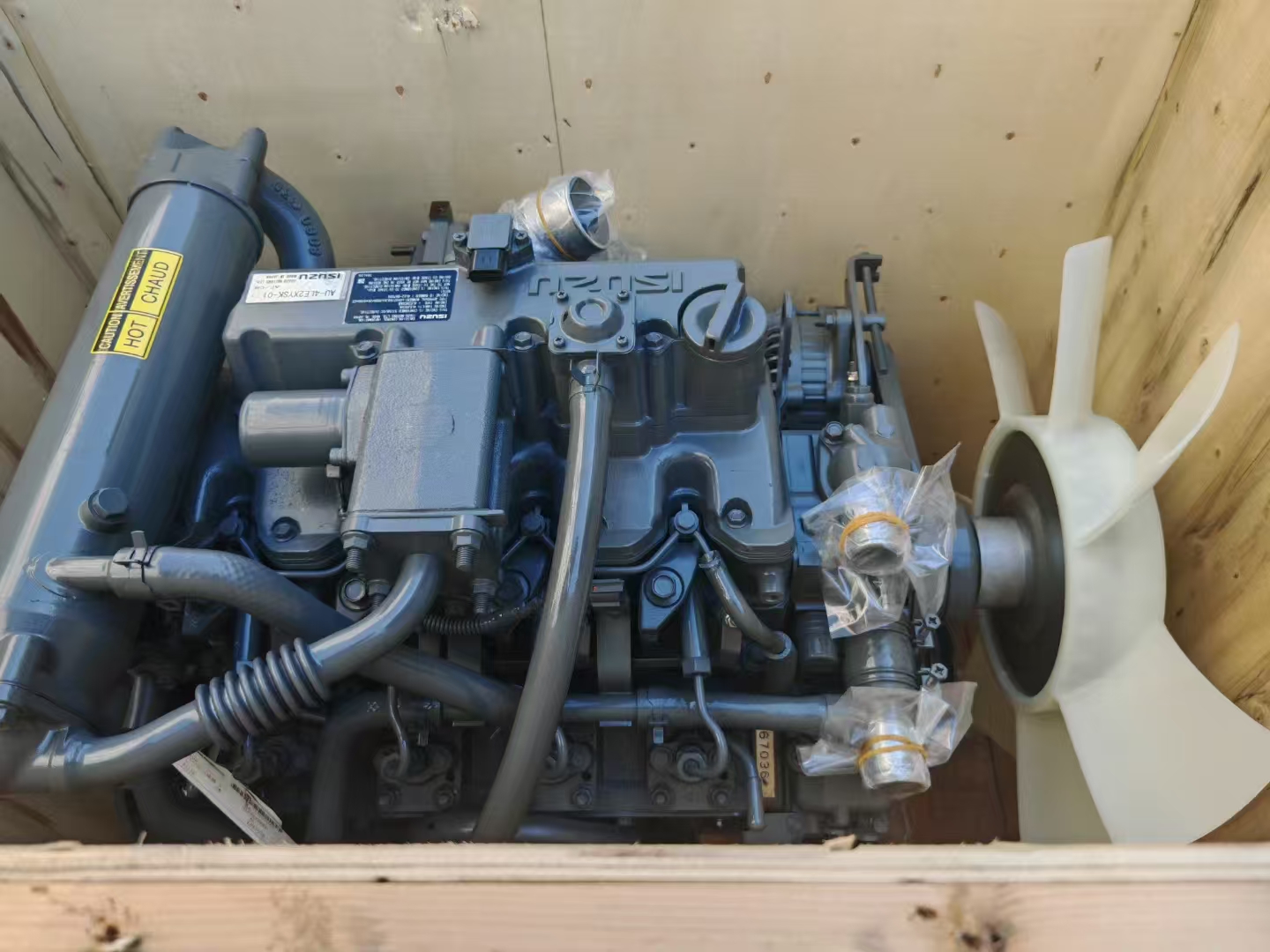 Isuzu Motors 4LE2 Engine Assy for SANY SY75-8 Excavators