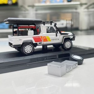 <span class=keywords><strong>Autobots</strong></span> Land Cruiser J70 LC79 Pickup, Modelo de Coche de Metal Fundido a Presión a Escala 1:64, Realista, Personalizado, Decoración del Hogar, Regalo - Product Image 5