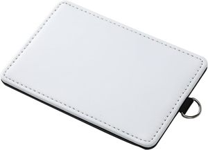 ที่ใส่บัตรประจำตัวหนัง PU 20 ชิ้น สำหรับพิมพ์ลายแบบ Sublimation เหมาะสำหรับโค้ช พนักงานออฟฟิศ นักเรียน สำหรับการพิมพ์แบบ Heat Transfer - Product Image 6