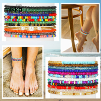 Bracelets en perles plaquées or et argent SY Fashion pour femmes, bracelet en cordon fait main
