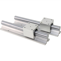 Guides linéaires SBR Rail de guidage coulissant linéaire 20mm SBR20 2500mm 3000mm Rails de guidage linéaire avec roulements linéaires