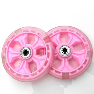 Balance Bike Auxiliary Wheels 12 In Silent Flashing With Metal <b>Frame</b> For Kids <b>Bicycles</b> - Product Image 3