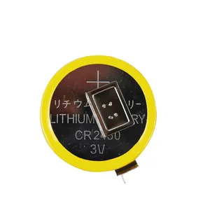 Batterie de remplacement LiMnO2 3V 540mAh CR2450 pour Verifone VX520 avec connecteur filaire - Product Image 1