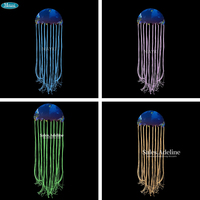 Couleur changeante fibre optique méduse lampe LED plafonnier pour l'autisme sensoriel chambre décor