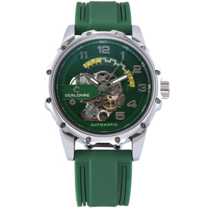 Sang Trọng Tự Động Tự Động Đồng Hồ Cross-Biên Giới Không Thấm Nước Sáng Hợp Thời Trang Cao Su Kinh Doanh Cơ Khí Đồng Hồ 22Mm Ban Nhạc - Product Image 6