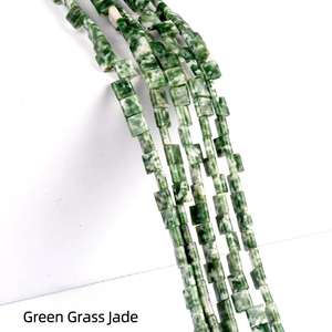 5*5mm Dubbelgeboorde Steentjes Tila Kralen Healing Crystal Losse Edelsteen Steentjes Tegelkralen voor het Maken van Sieraden - Product Image 6