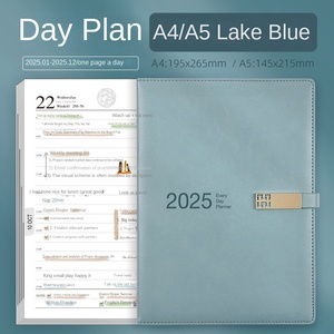Agenda Manual Personalizable A5 2026 con Plan de Gestión del Tiempo de 365 Días, Diario de 100 Hojas, Encuadernación Cosida con Hilo, Regalo - Product Image 6