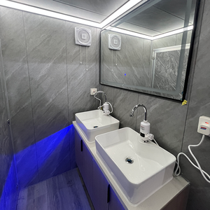 Baños Químicos Portátiles de Lujo, Listos para Usar, Cabina de Inodoros Móviles para Construcción, Uso en Exteriores y Oficinas - Product Image 4