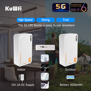 NR Sub 6 kuwfi 5g CPE <span class=keywords><strong>Router</strong></span> Gigabit Ethernet RJ45 cổng <span class=keywords><strong>Router</strong></span> 5g Sim Thẻ 4000mAh di động bỏ túi Wifi <span class=keywords><strong>Router</strong></span> - Product Image 6