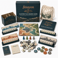 Jeu de société de construction de routes personnalisées inspiré du Mahjong, en papier écologique, collection de 96 pièces, jeu de stratégie pour 2 à 4 joueurs