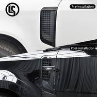Grille d'aération latérale pour Land Rover Defender 90 110 130 2020-2026, garniture de garde-boue en ABS, accessoires auto LS