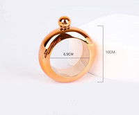 Bracelet personnalisé de haute qualité, à manchette ronde en acier inoxydable, pour femmes, bijou de hanche en marbre, créatif, 3.5oz