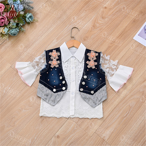 Yoliyolei-<span class=keywords><strong>vestido</strong></span> de fiesta de flores <span class=keywords><strong>para</strong></span> niñas, <span class=keywords><strong>vestido</strong></span> de novia estilo europeo, encantador, bordado - Product Image 6