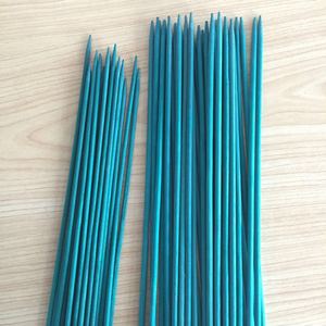 12 Inch/18 Inch Long Dyed Green Color Natural Bamboo Sticks for Gardening <strong>Flower</strong> <strong>Supporting</strong> - Product Image 4