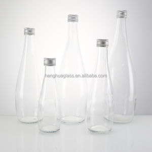 Botella de Vidrio en Forma de Lágrima de 330 ml (11 oz) para Agua Mineral, Refrescos, Agua con Gas, Limonada, con Tapa, <span class=keywords><strong>Precio</strong></span> de Fábrica, Personalizable - Product Image 4