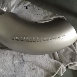 Raccords de tuyauterie en acier inoxydable Price Elbow Asme 16.9, soudure bout à bout - Product Image 1