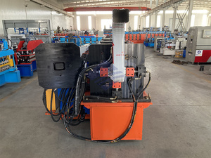 เครื่องม้วนทรงสี่เหลี่ยมสำหรับทำกระเบื้องรางน้ำฝนเครื่องขึ้นรูปโค้งแบบอัตโนมัติเต็มรูปแบบ - Product Image 2