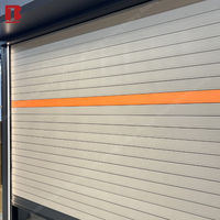Porte à enroulement en aluminium personnalisée Bolang, porte automatique à enroulement, serrure à code, OEM ODM, approvisionnement stable, garantie après-vente
