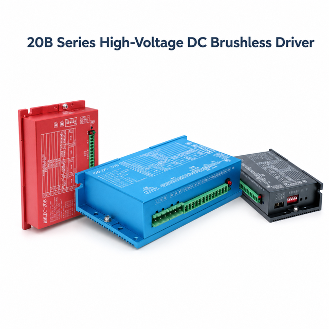 High Voltage BLDC Motor Driver AC 85-265V Brushless DC Motor Speed Controller RS485 Modbus IP54 Protection 200-400W Output 1-2A