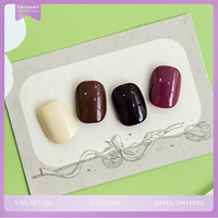 Vendeeni – Kit de vernis à ongles gel Morandi 4 couleurs, sans TPO ni HEMA, OEM, personnalisation gratuite, marque privée, fournisseur professionnel de vernis à ongles gel