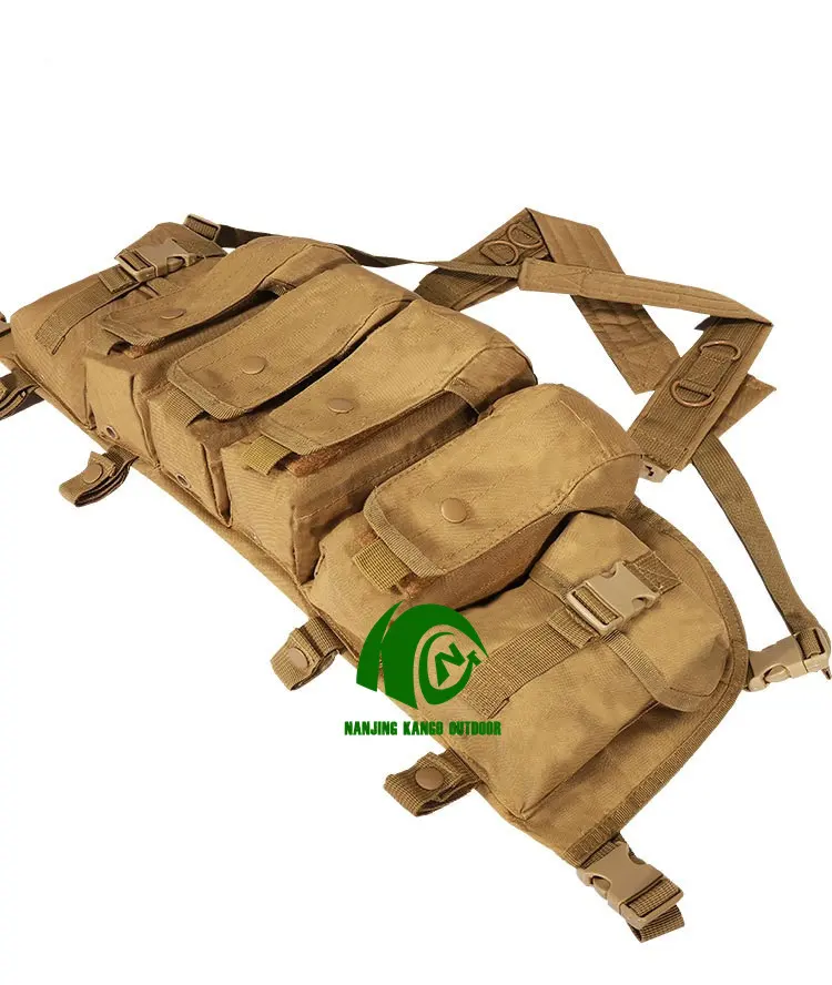 Kango Tactical Chest Rig Bag Wholesale Chest Rig Tactical Vest Pack With Magazine Pouches