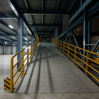 Parking en hauteur à structure métallique polyvalente Kin Bright KBP pour projets de zones commerciales à fort trafic