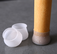 Protection antidérapante en silicone pour pieds de chaise et de table, couvre-meubles pour sols en bois – Vente en gros usine