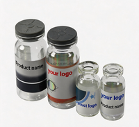 Rouleau d'étiquettes autocollantes holographiques, imperméables, thermosensibles, brillantes, écologiques, résistantes à l'huile, pour flacons en verre cosmétiques