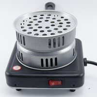 Chauffe-charbon électrique portable pour chicha avec poignée