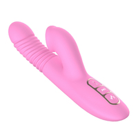 Magischer Intelligenter Heiz- und Stoßvibrator mit Zungensimulation, Klitoris-Stimulator, Saugfunktion und Vagina-Stoßfunktion