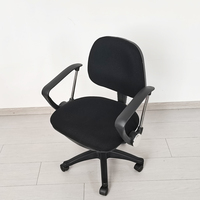 Chaise élévatrice ergonomique moderne pour le bureau à double usage avec support d'étude réglable Chaise d'ordinateur en tissu
