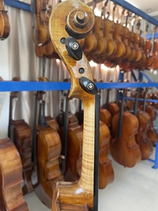 Violín hecho a mano sólido profesional de alta calidad 4/4 - Product Image 5