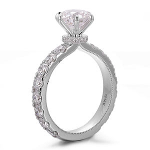 Anillo de Diamante Cultivado en Laboratorio IGI DEF VVS, Oro Blanco Sólido de 18K, 14K, 10K, Joyería Fina, Anillos Personalizados, Anillo de Bodas para Mujer - Product Image 3