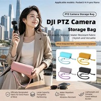 Étui pour caméra DJI Osmo Pocket 3/4 & Insta360 Luna Ultra, sac de rangement souple avec bandoulière, pochette hydrofuge, 5 couleurs