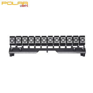 פולטי אורות הובילו 12 x60w עם רצועות הוביל לשטוף עם רצועות מוט אור פיקסל אור לשטוף ראש נע עבור אירוע מופע - Product Image 2